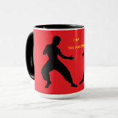 I AM THE MASTER Mug Mok (Voorkant links)