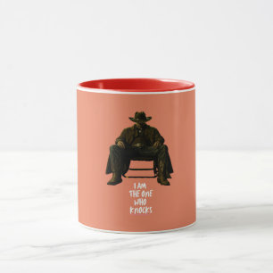 I Am The One Who Knocks Krachtige Cowboy Silhoue Mok