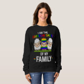 I Am The Rainbow Sheep Of My Family Pride LGBT Fl Trui (Voorkant volledig)