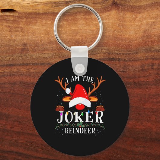 I Am The Reindeer Christmas Family Sleutelhanger (Voorkant)