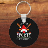 I Am The Srty Reindeer Christmas Family Sleutelhanger (Voorkant)