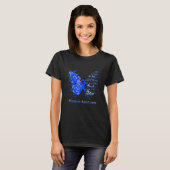 I Am The Storm Alopecia Awareness Butterfly T-shirt (Voorkant volledig)