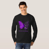 I Am The Storm Leiomyosarcoma Awareness Butterfly T-shirt (Voorkant volledig)