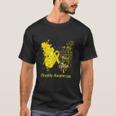 I Am The Storm Obesity Awareness Butterfly T-shirt (Voorkant)