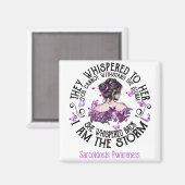 I Am The Storm Sarcoidosis Awareness Magneet (Voorkant / Achterkant)