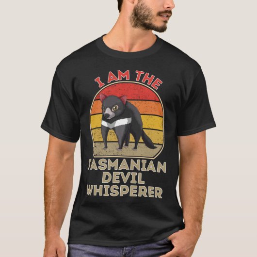 I Am The Tasmanian Devil Whisperer T-shirt (Voorkant)