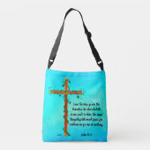 I Am the Vine - Cross-Body Canvas tas (Achterkant)