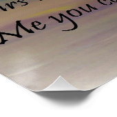 I am the Vine Poster (Hoek)