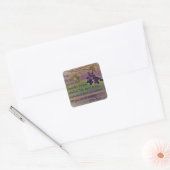 I am the Vine Vierkante Sticker (Envelop)
