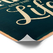 I Am the Way the Truth Life  Christelijke kunst Poster (Hoek)