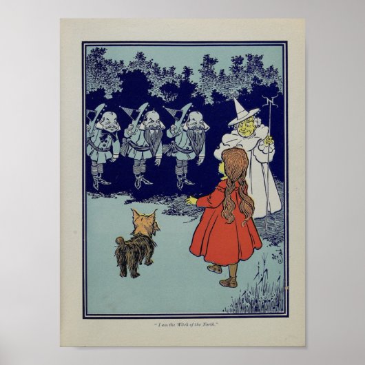 I Am the Witch of the North Poster (Voorkant)