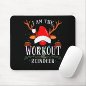 I Am The Workout Reindeer Christmas Family  Muismat (Met muis)