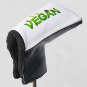 I am Vegan Golf Club Cover (3/4 voorkant)