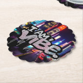 I AM VIBE - Urban Street Style Graffiti Art Design Kartonnen Onderzetters (Gekanteld)