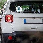 I Am Who God Says I Am Faith-based Inspirational  Ronde Sticker