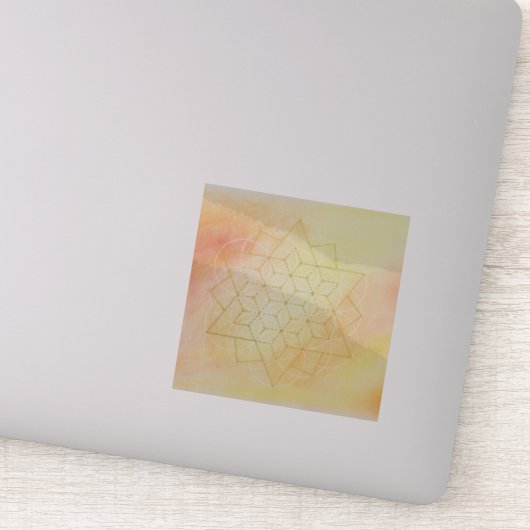 I AM WHOLE Vinyl transparant sticker (Detail)