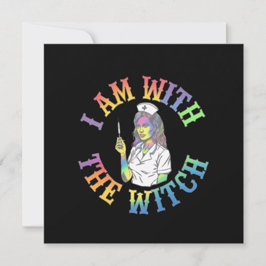 I Am With The Witch beroemd gemaakt door Spooky & Kaart (Voorkant)
