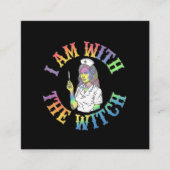I Am With The Witch beroemd gemaakt door Spooky &  Vierkante Visitekaartje (Voorkant)