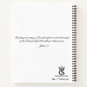 I Am With You Always Custom Photo Notebook  Notitieboek (Achterkant)