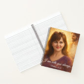 I Am With You Always Custom Photo Notebook  Notitieboek (Binnen)