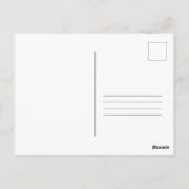 I Am Worthy of the Goals I Pursue Affirmation Briefkaart (Achterkant)