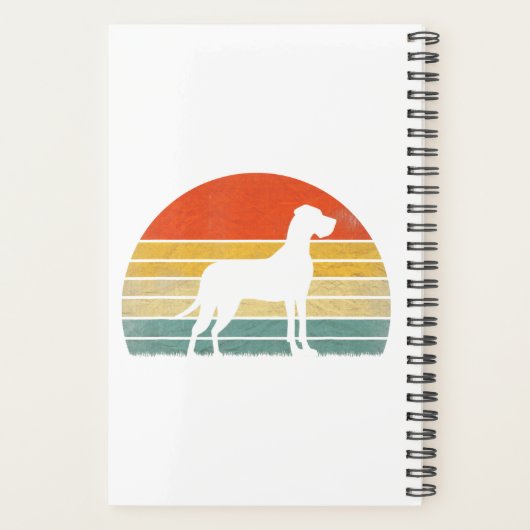 I Am Your Friend Your Partner Your Great Dane Dog Planner (Achterkant)