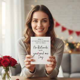 I Am Yours Funny Romantic Anniversary Love Birthda Kaart