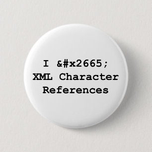 I&#x2665 XML Ronde Button 5,7 Cm