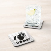I (Anatomisch hart) Wetenschap Bier Onderzetter (Rechterzijde)