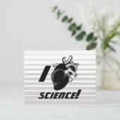 I (Anatomisch hart) Wetenschap Briefkaart (Staand voorkant)