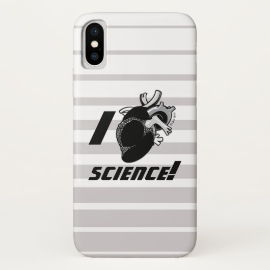I (Anatomisch hart) Wetenschap Case-Mate iPhone Case (Achterkant)