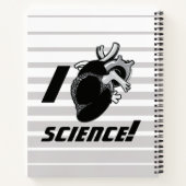 I (Anatomisch hart) Wetenschap Notitieboek (Achterkant)