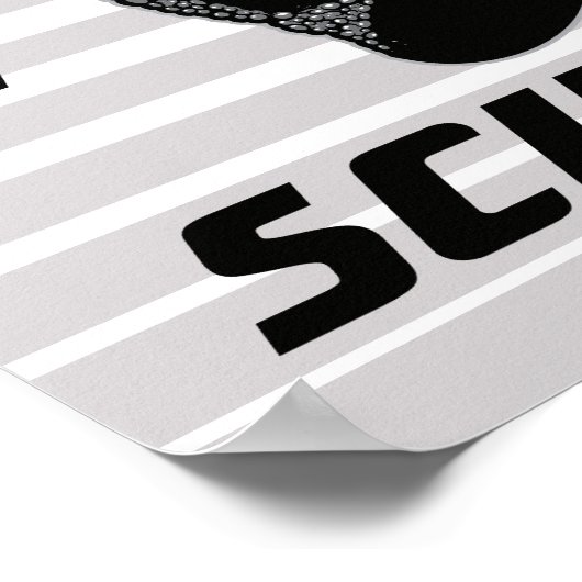 I (Anatomisch hart) Wetenschap Poster (Hoek)