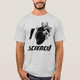 I (Anatomisch hart) Wetenschap T-shirt