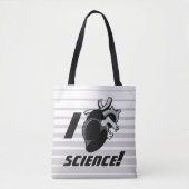I (Anatomisch hart) Wetenschap Tote Bag (Voorkant)