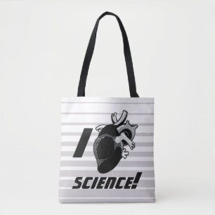 I (Anatomisch hart) Wetenschap Tote Bag