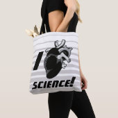 I (Anatomisch hart) Wetenschap Tote Bag (Dichtbij)