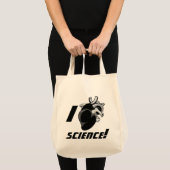 I (Anatomisch hart) Wetenschap Tote Bag (Voorkant (product))