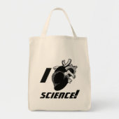 I (Anatomisch hart) Wetenschap Tote Bag (Voorkant)