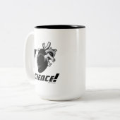 I (Anatomisch hart) Wetenschap Tweekleurige Koffiemok (Voorkant links)