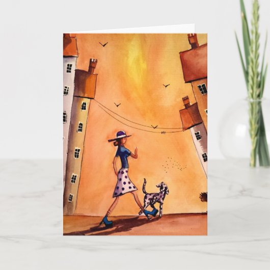 I and the Dalmatian Kaart (Voorkant)