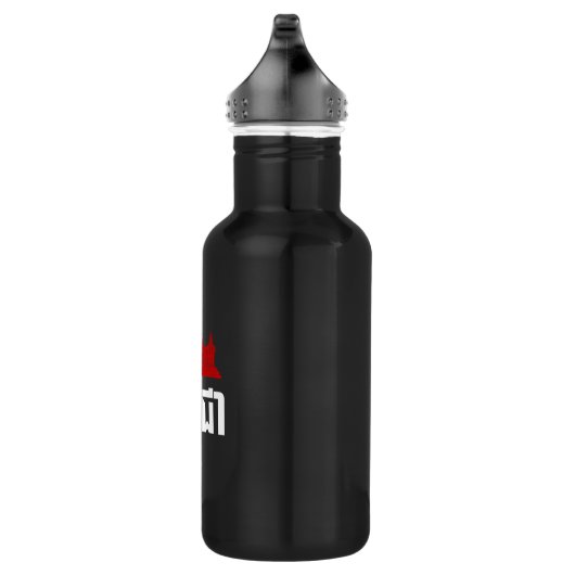 I Angkor (Heart) Cambodia (Kampuchea) Khmer Script Waterfles (Rechts)