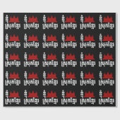 I Angkor (Heart) Cambodia (Srok Khmer) Language Cadeaupapier (Vlak)