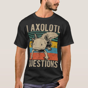 i aolotl vraagt Kinder jeugdige volwassenen retro  T-shirt