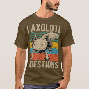 i aolotl vraagt Kinder jeugdige volwassenen retro  T-shirt