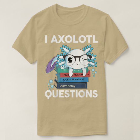 I Aolotl Vragen Kinder Funny Cute Aolotl Boys Gi T-shirt (Design voorkant)