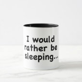 I'd in plaats van te slapen mok (Midden)