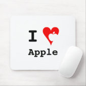 "I & Apple" Mousepad Muismat (Met muis)