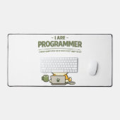 I Are Programmer Beep Boop Funny Desk Mat (Keyboard & Muis)