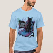 I are programmer, I make computer BEEP BOOP BEEP T-shirt (Voorkant)